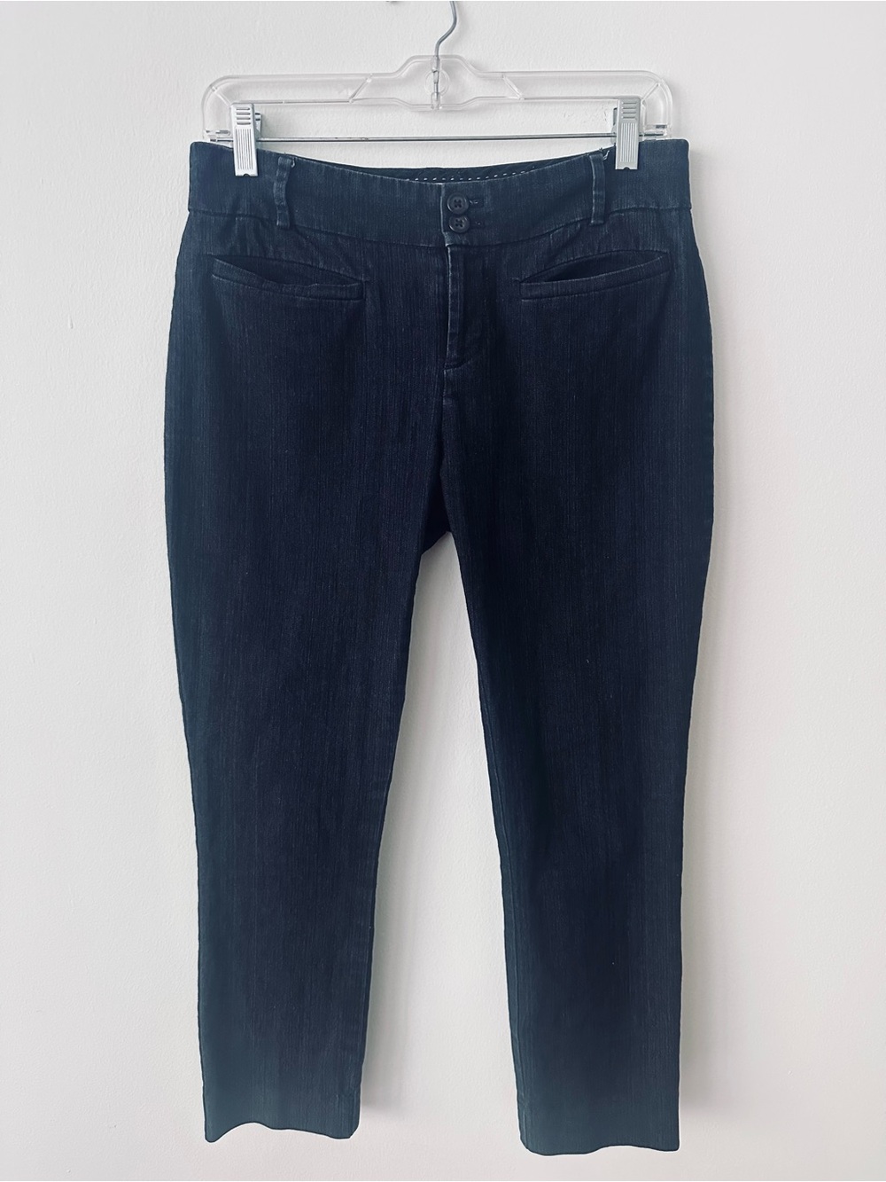 Anthropologie The Essential Slim Dark Wash Jeans Size 4